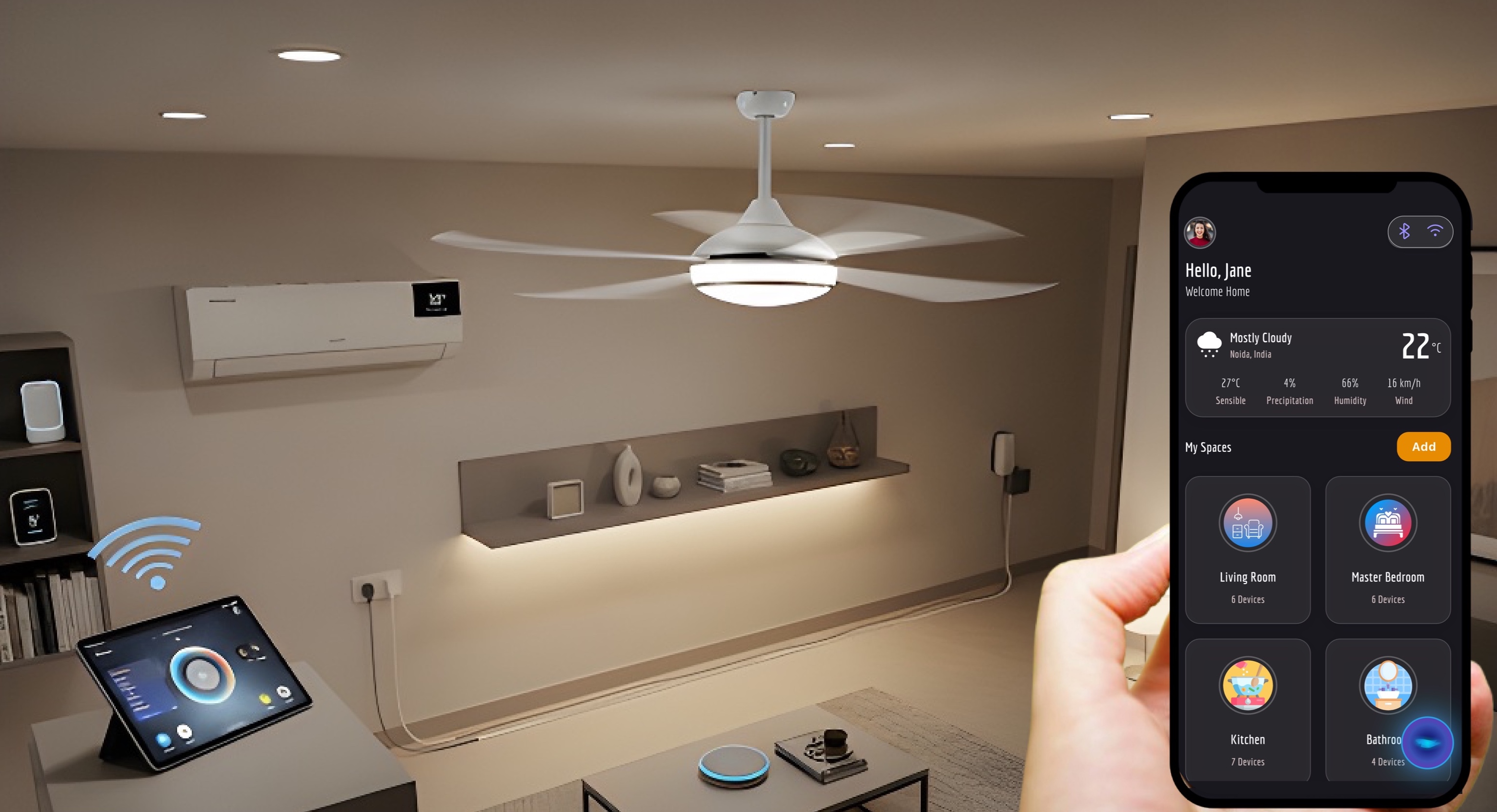 HomeSense app preview